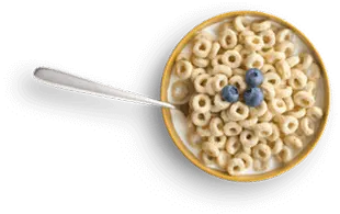 Imagen de un plato de cereal